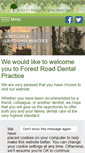 Mobile Screenshot of forestroaddental.co.uk